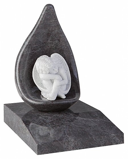 Cherub Headstone- Churchill Memorials