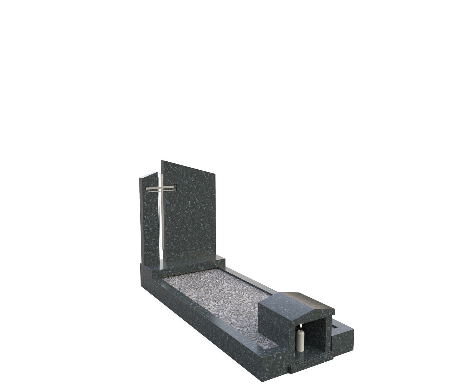 Split Headstone Stainless Steel